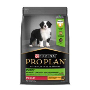 Pro Plan Chicken Medium Breed Puppy Dog Dry Food (New Improved Formula) - 15kg
