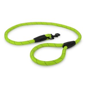 Basil Rope Leash for Dogs and Cats (Green) - L:16mm Width