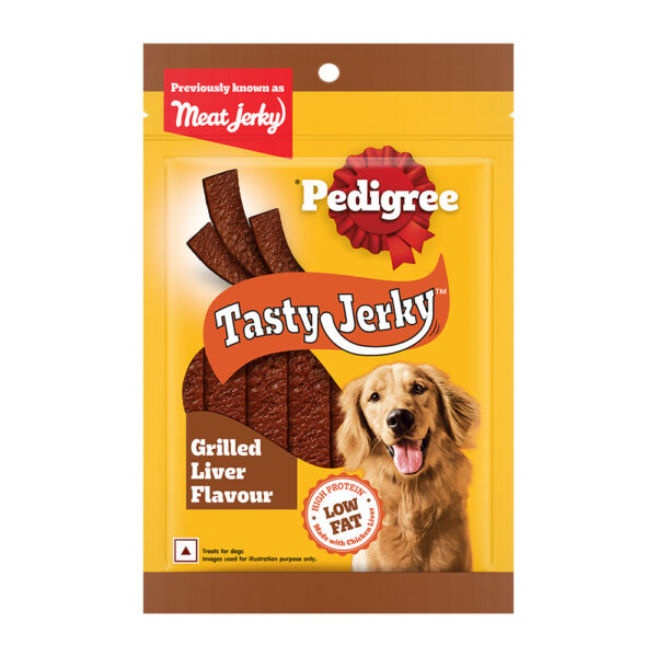 Pedigree Grilled Liver Tasty Jerky Dog Treat - 6x70g