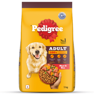 Pedigree Meat & Rice Adult Dog Dry Food - 1.2kg