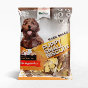 Basil Non Veg Bone Shaped Puppy Biscuits - 2x900g