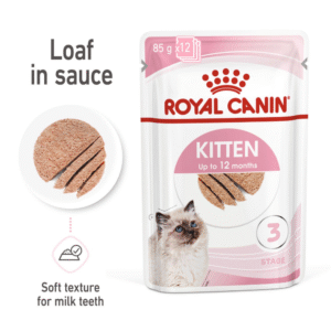 Royal Canin Kitten Loaf Cat Wet Food - 12x85g