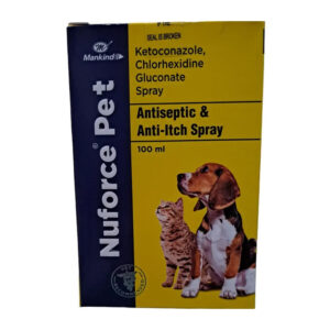 Mankind Nuforce Pet Spray for Dogs and Cats - 100ml