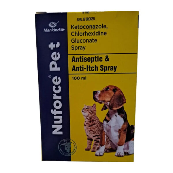 Mankind Nuforce Pet Spray for Dogs and Cats - 100ml