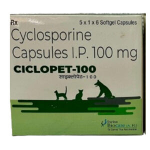 Corise Ciclopet 100mg Tablet for Dogs and Cats - 1 strip (6 tablets)