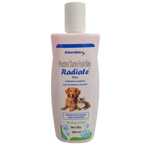 Alembic Radiate Anti Dandruff Shampoo for Dogs and Cats - 200mL