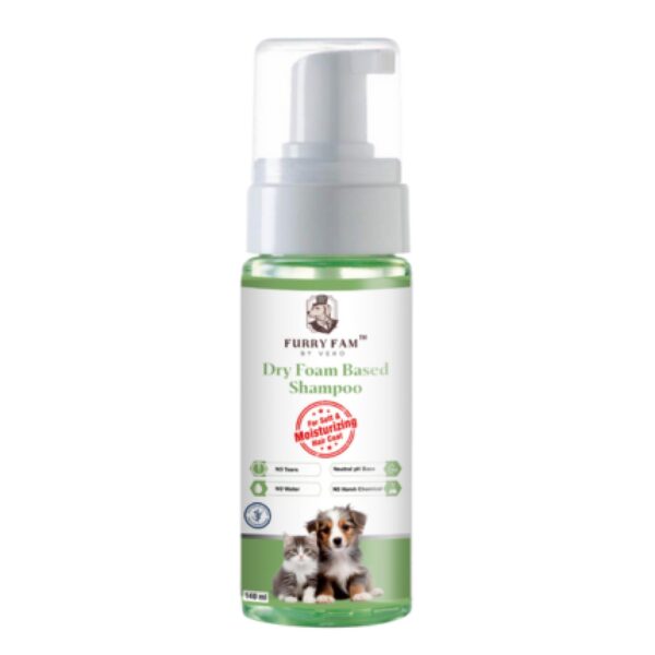Veko Furry Fam Dry Shampoo for Dogs and Cats (140ml) - 140mL