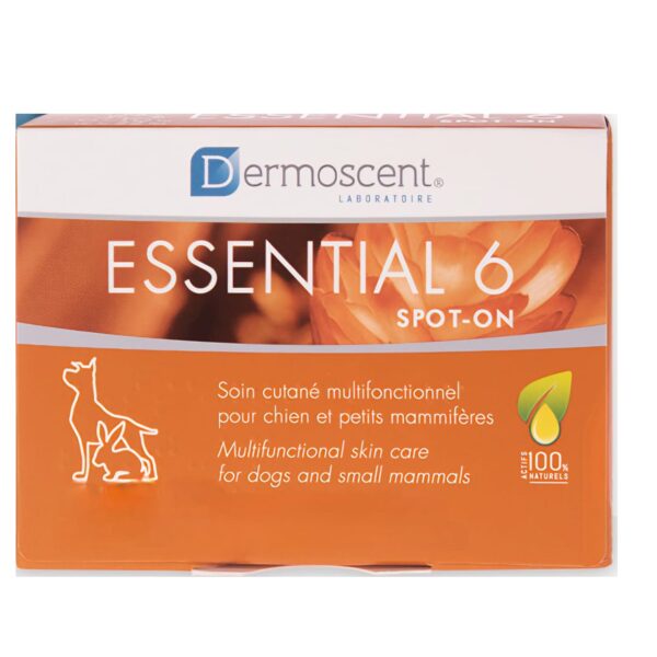 Savavet Dermoscent Essential 6 Spot -On for Dogs Between 0 to 10kg - 0.64ml x 4 Pipette
