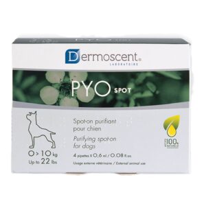 Savavet Dermoscent Pyospot for Dogs Between 0 to 10kg - 0.64ml x 4 Pipette