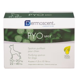 Savavet Dermoscent Pyospot for Dogs Between 10 to 20kg - 1.2ml x 4 Pipette
