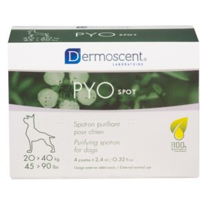 Savavet Dermoscent Pyospot for Dogs Between 20 to 40kg - 2.4ml x 4 Pipette