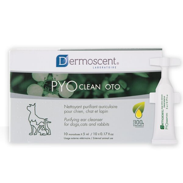 Savavet Dermoscent Pyoclean Oto for Dogs & Cats - 5ml x 10 Pipette