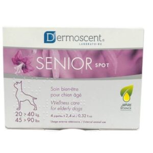Savavet Dermoscent Senior Spot for Dogs Between 20 to 40kg - 2.4ml x 6 Pipette