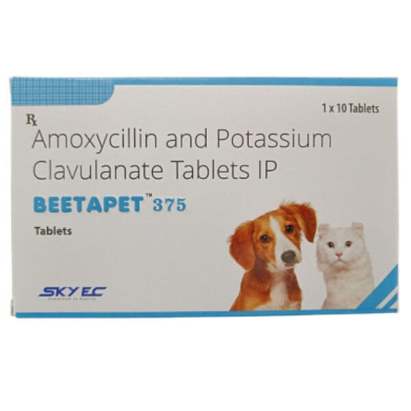 Skyec Beetapet Tablet 375mg for Dogs and Cats - 1 Strip (10 Tablets)