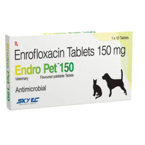 Skyec Endro Pet 150mg Tablet for Dogs and Cats - 1 Strip (10 Tablets)