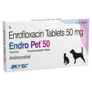 Skyec Endro Pet 50mg Tablet for Dogs and Cats - 1 Strip (10 Tablets)