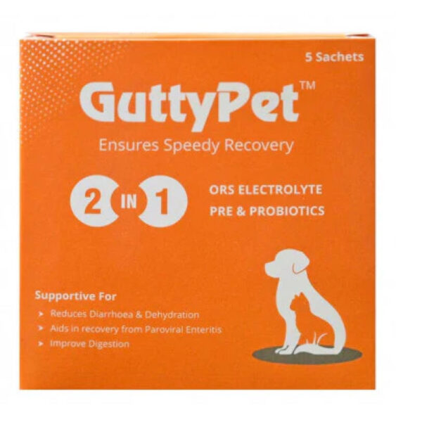 Skyec Gutty Pet Sachet for Dogs and Cats - Pack of 5