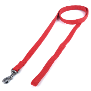 FG -Pets Like Spun Polyester Leash for Dogs (Red) (XL:38mm Width) - XL:38mm Width