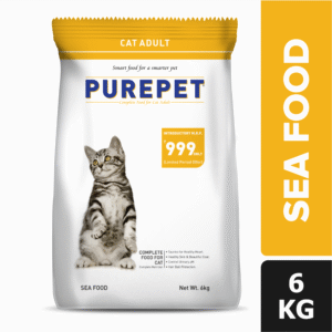 Purepet Seafood Adult Cat Dry Food - 1kg