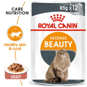Royal Canin Intense Beauty Adult Gravy Cat Wet Food - 36x85g