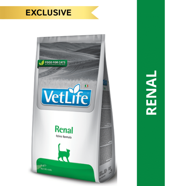 Farmina Vet Life Renal Feline Formula Cat Dry Food - 3x2kg