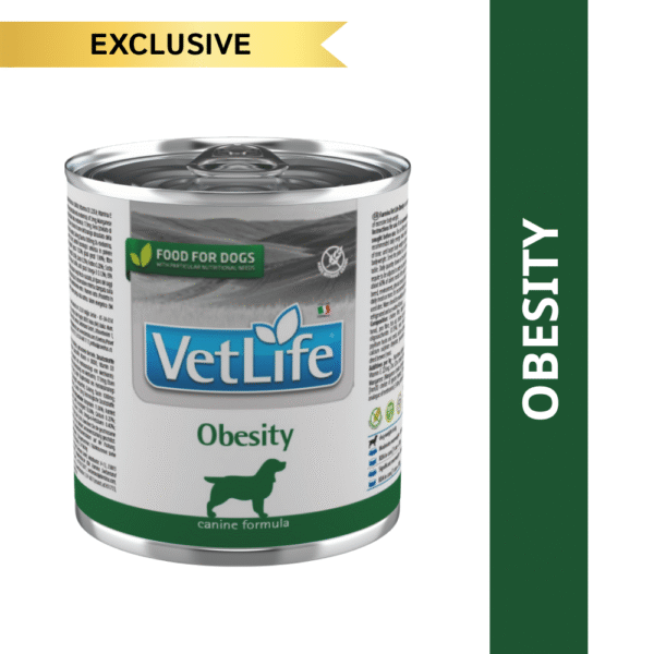 Farmina Vet Life Diet Obesity Formula Dog Wet Food - 12x300g