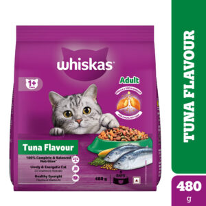 Whiskas Tuna Flavour Adult Cat Dry Food - 1.2kg