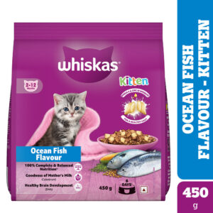 Whiskas Ocean Fish Kitten/Mother and Baby Cat Dry Food - 1.1kg