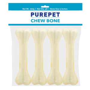 Purepet Chew Bone Dog Treats - 160g(4in)