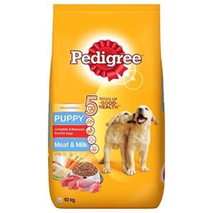 Pedigree Meat & Milk Puppy Dry Food - 10kg