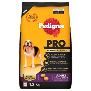 Pedigree PRO Expert Nutrition Adult Dry Dog Food for Small Breed - 1.2kg