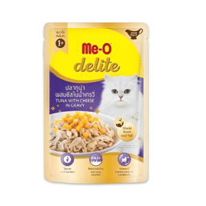 Me O Delite Tuna with Cheese in Gravy Cat Wet Food - 96x70g