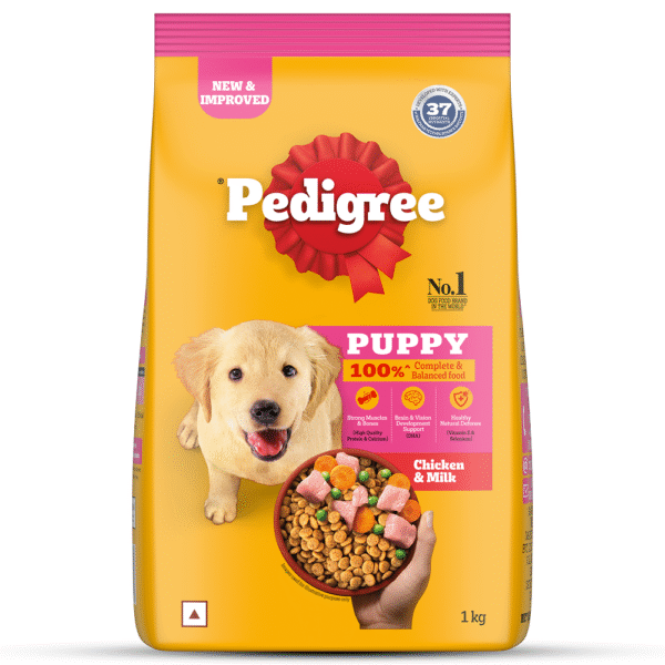 Pedigree Chicken and Milk Puppy Dog Dry Food - 1kg