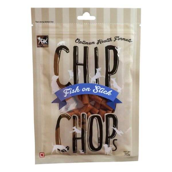Chip Chops Fish on Stick Dog Treats - 3x70g