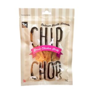 Chip Chops Sun Dried Chicken Jerky Dog Treats - 3x70g