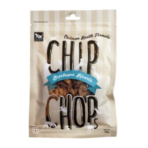 Chip Chops Barbeque Hearts Dog Treats - 3x70g