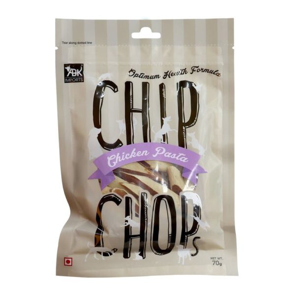 Chip Chops Chicken Pasta Dog Treats - 3x70g