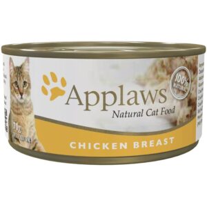 Applaws Chicken Breast Tinned Cat Wet Food (156g) - 12x156g