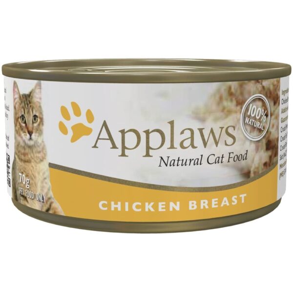 Applaws Chicken Breast Tinned Cat Wet Food (156g) - 12x156g
