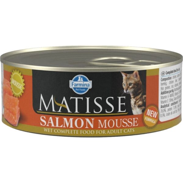 Farmina Matisse Salmon Mousse Adult Cat Wet Food - 12x85g