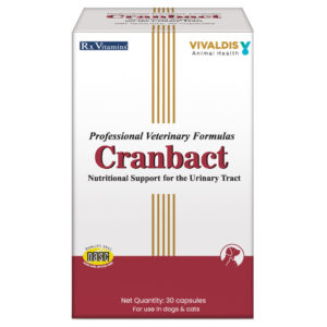Vivaldis Cranbact Capsules for Dogs and Cats (pack of 30 capsules) - 1 Pack (30 capsules)