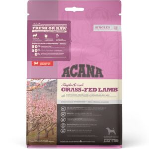 Acana Grass Fed Lamb Dog Dry Food (All Breeds) - 12kg (2x6kg)