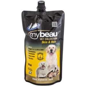 My Beau Vet Collection Skin & Hair Food Supplement for Dogs and Cats - 300mL
