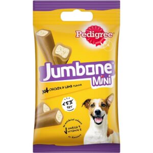 Pedigree Chicken & Lamb Jumbone Mini Adult Dog Treats - 12x160g