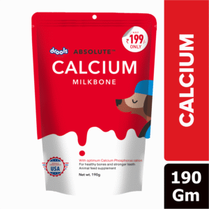 Drools Absolute Calcium Bone Pouch for Dogs - 190g