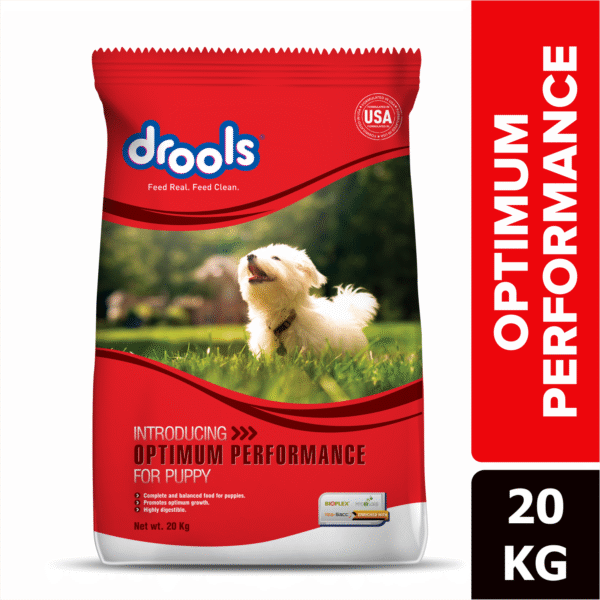 Drools Optimum Performance Puppy Dog Dry Food - 20kg