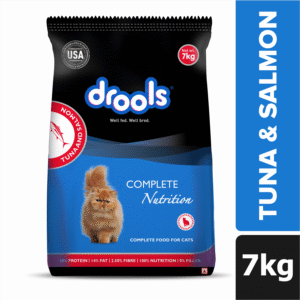 Drools Tuna & Salmon Adult Dry Cat Food - 1.2kg
