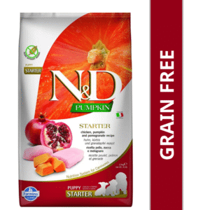 Farmina N&D Pumpkin Chicken & Pomegranate Grain Free Starter Puppy Dog Dry Food (Limited Shelf Life) - 2.5kg