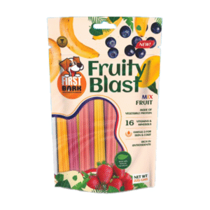 First Bark Fruity Blast Mix Fruit Dog Treats - 225g