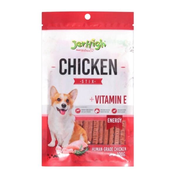 JerHigh Stix Dog Treats - 6x100g